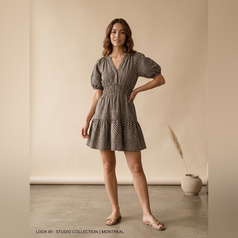 Betsey Johnson Gingham Check Dress